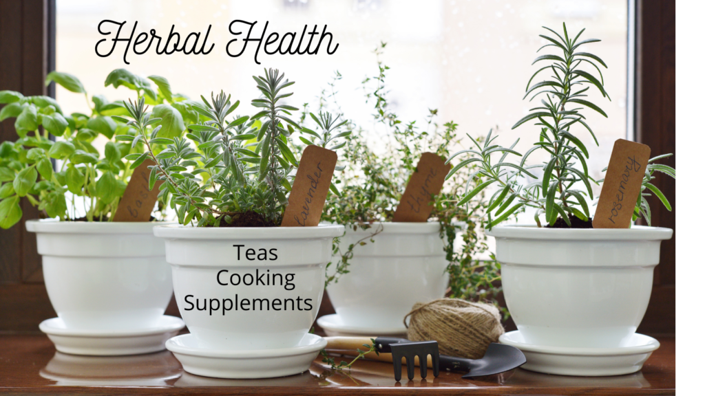 Herbs can be used in so many ways, you can try herbal teas, cooking herbs and spices or supplements.