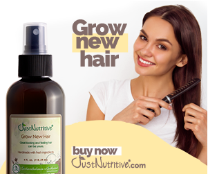 With the use of all natural products to nourish your hair you will be able to regrow hair.