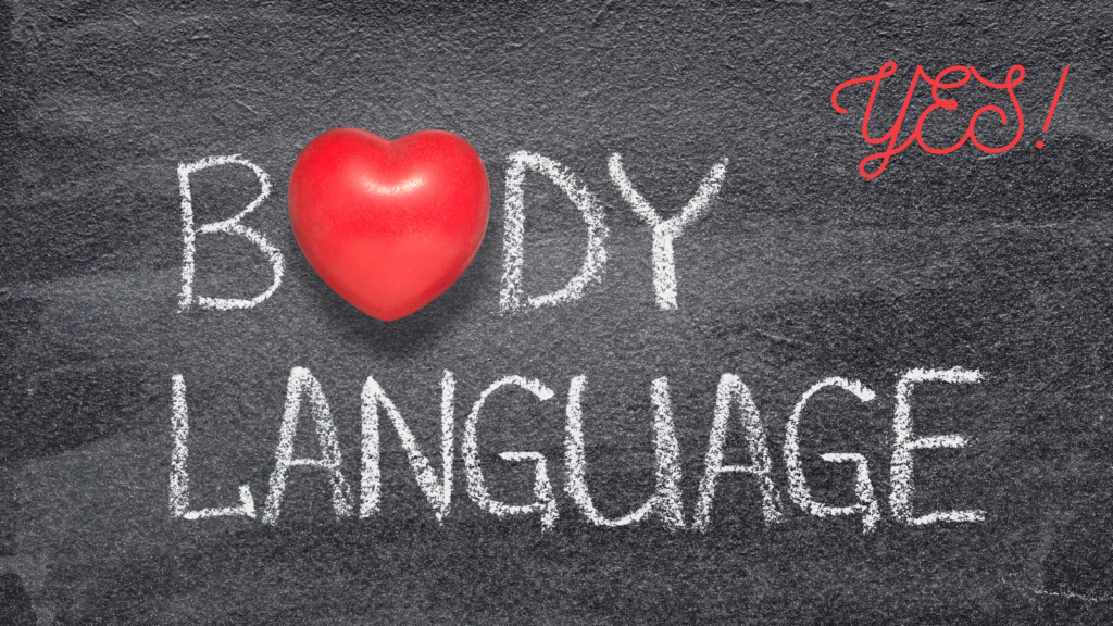 Body Language says a lot about you as a person and if not careful we can push clients and friends away with just our actions.